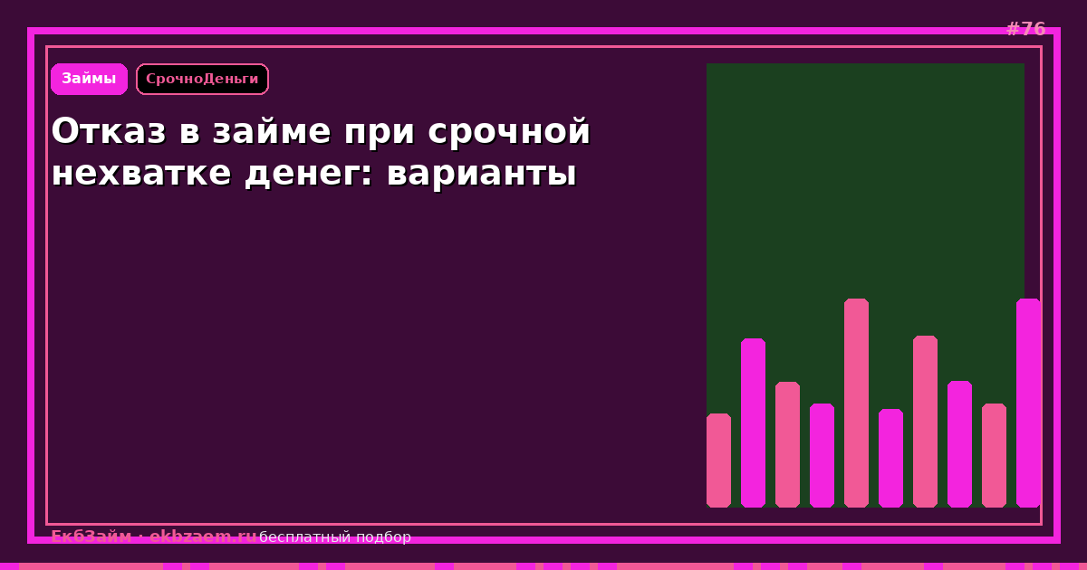 МФО отказала срочно: куда ещё подать заявку на карту